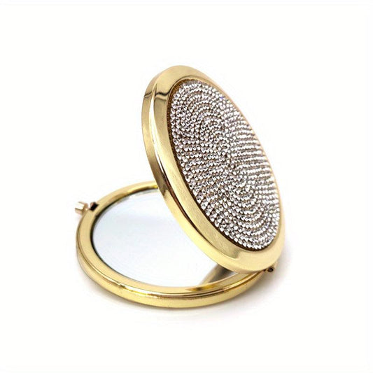 Mini Double Sided Foldable Mirror for Makeup & Travel