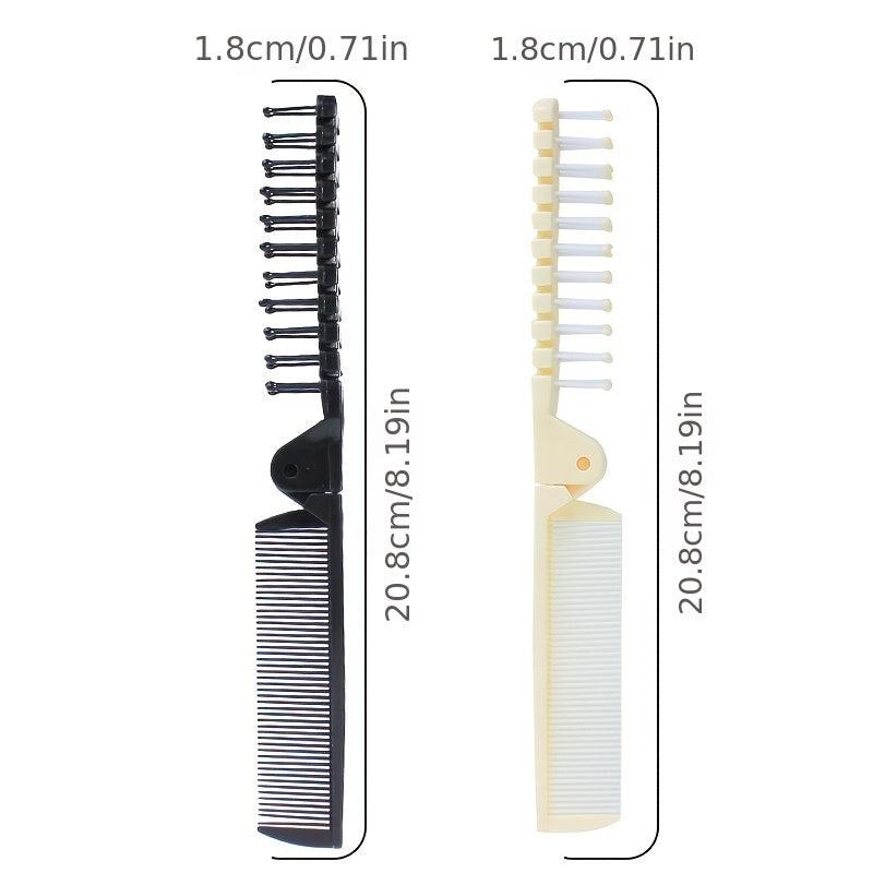 Anti-Static Folding Comb for Hair Styling and Massage