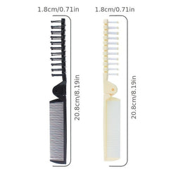 Anti-Static Folding Comb for Hair Styling and Massage