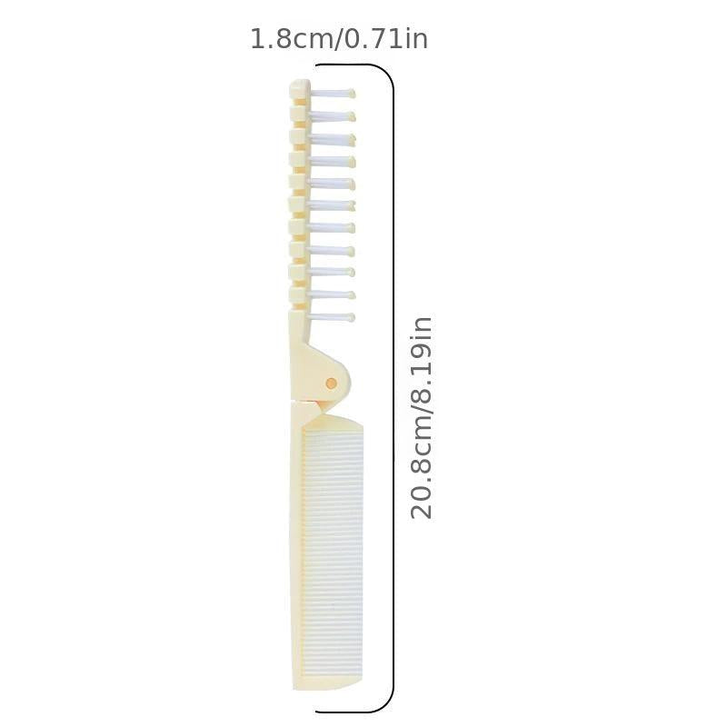 Anti-Static Folding Comb for Hair Styling and Massage