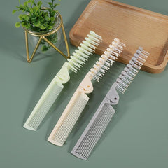 Anti-Static Folding Comb for Hair Styling and Massage
