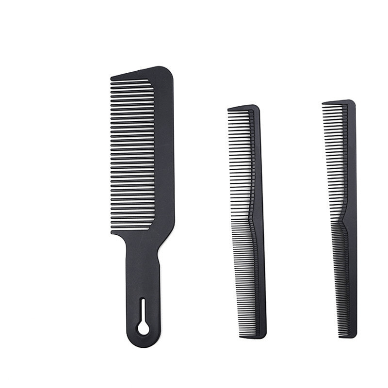 Pro Carbon Fiber Hair Combs Salon Combo Set