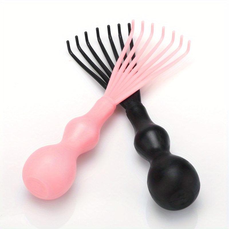 2pcs Hair Comb Cleaner Brush Tool - Remove Embedded Hair Effortlessly