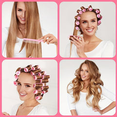 Foam Hair Rollers Sleep Curlers Flexible Hair Styling DIY Sponge Hair Clips