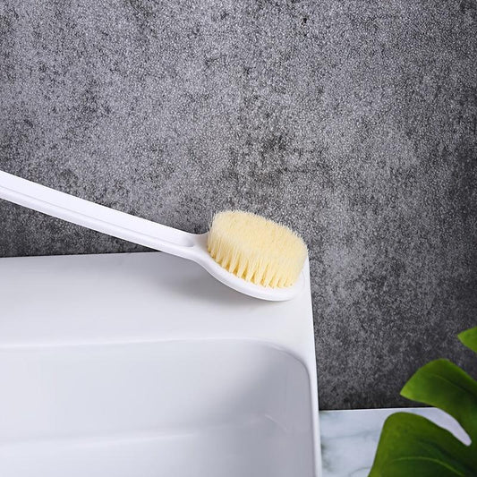 Long Handle Shower Brush Body Massager Sponge For Skin Exfoliating