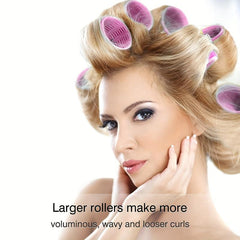 Self Adhesive Hair Curling Roller Set with Clips
