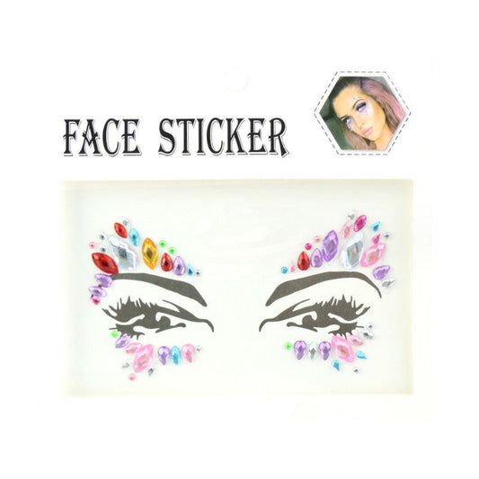 Halloween Makeup Gem Face Stickers DIY Acrylic Drill Stickers