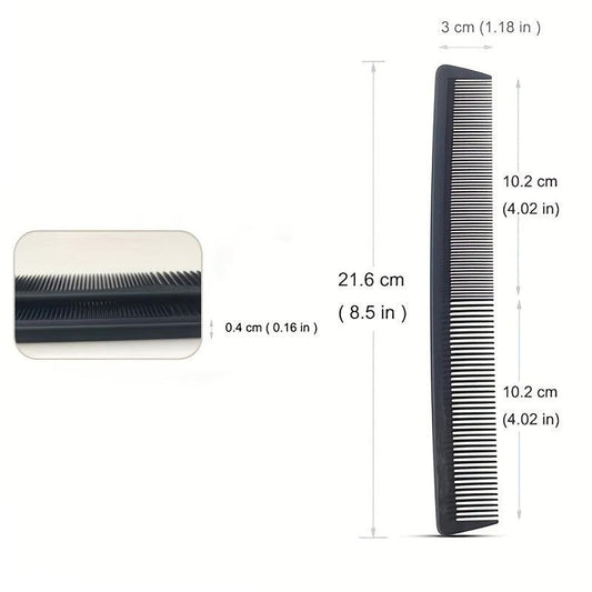 Carbon Fiber Hair Cutting Comb Professional Hairdressing Comb