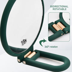 15X Magnifying Hand Held Mirror Double Side Folding Adjustable