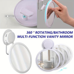 Waterproof Vanity Mirror with LED Light