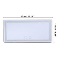 Smart Car Makeup Mirror with 3 Light