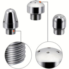 Aluminum Enema Nozzle Shower Set for Cleanse & Refresh