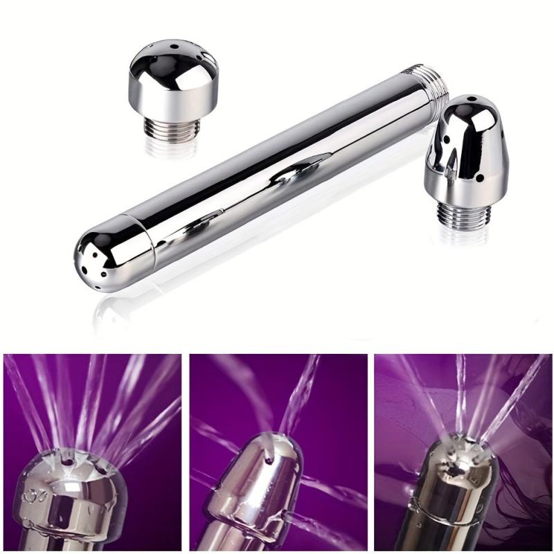 Aluminum Enema Nozzle Shower Set for Cleanse & Refresh