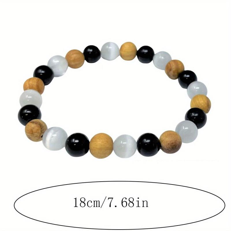 Body Purification Bracelet Energy Crystal Stone for Luck Enhancement