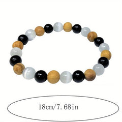 Body Purification Bracelet Energy Crystal Stone for Luck Enhancement
