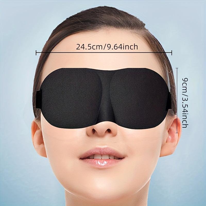 3D Eye Mask for Travel Comfortable Sleep Blackout Night Sleeping Eyeshade