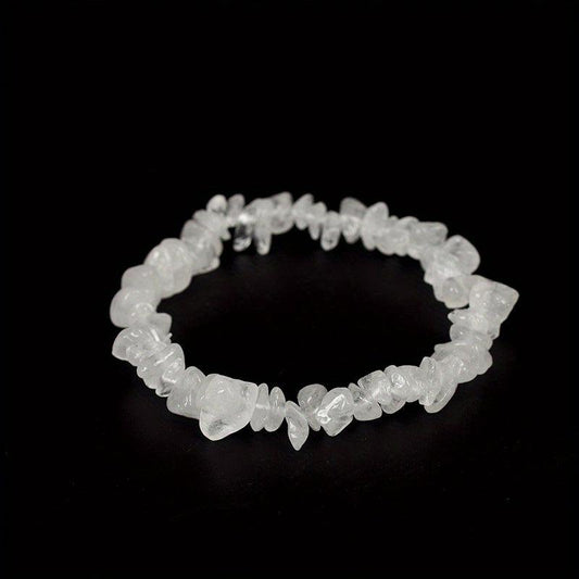 Irregular Healing Stone Bracelets Crystal Hand Chain