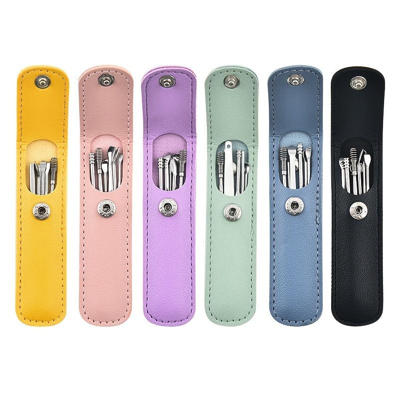 Ear Wax Cleaner Tool Set 6 in 1 Ear Pick Stainless Steel Ear Picks
