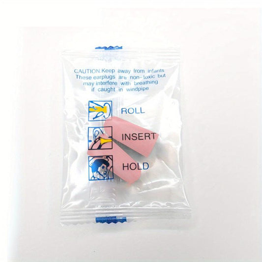 10PCS Earplugs Antinoise Sleep Noise Reduction Rate 35 5db Ear Protector