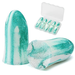 10pcs Soft Foam Ear Plugs NRR 33dB Reusable Washable