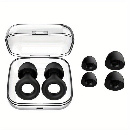 1pair Soundproof Earplugs for Better Sleep