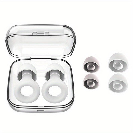 1pair Soundproof Earplugs for Better Sleep