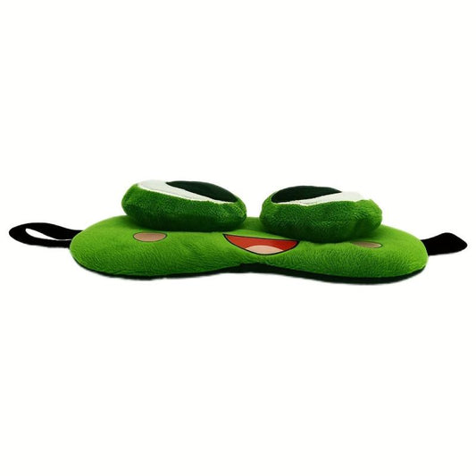 Funny Frog Sleeping Mask Unisex Plush Eye Mask 3D Patterned Easily Shade Eyes