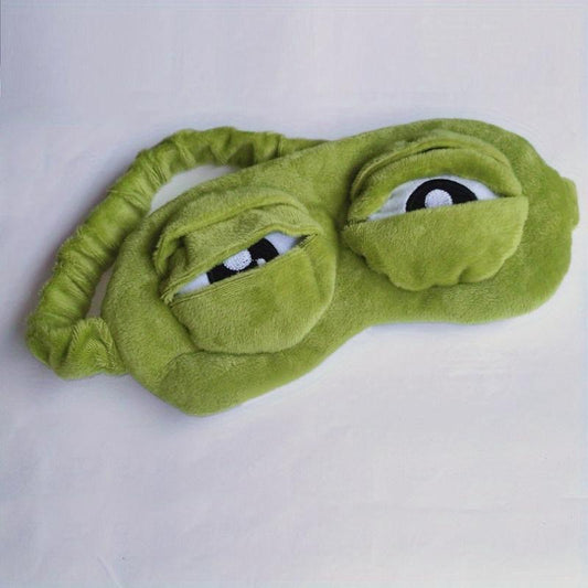 Funny Frog 3D Sleep Mask for Halloween Gift