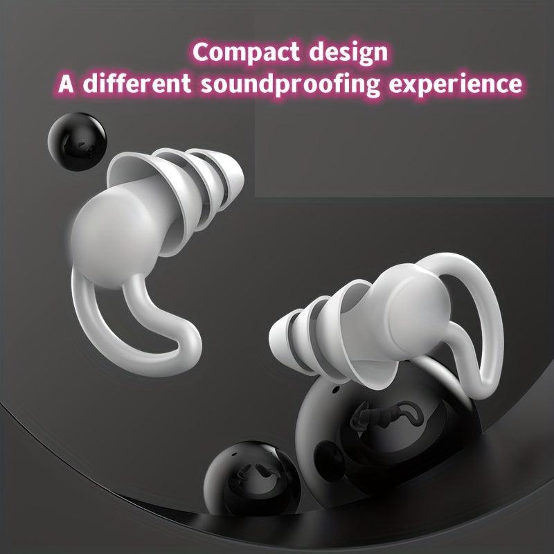 Noise Reduction Loop Ear Plugs Soft Reusable Hearing Protection