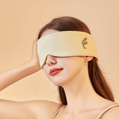 1pc Sleep Mask & Ear Muffs: Light Blocking, Warm, Adjustable, Perfect for Travel