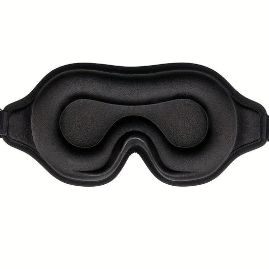 Modified 3D Sleep Eye Mask Blackout Protect Eyelashes Adjustable Strap