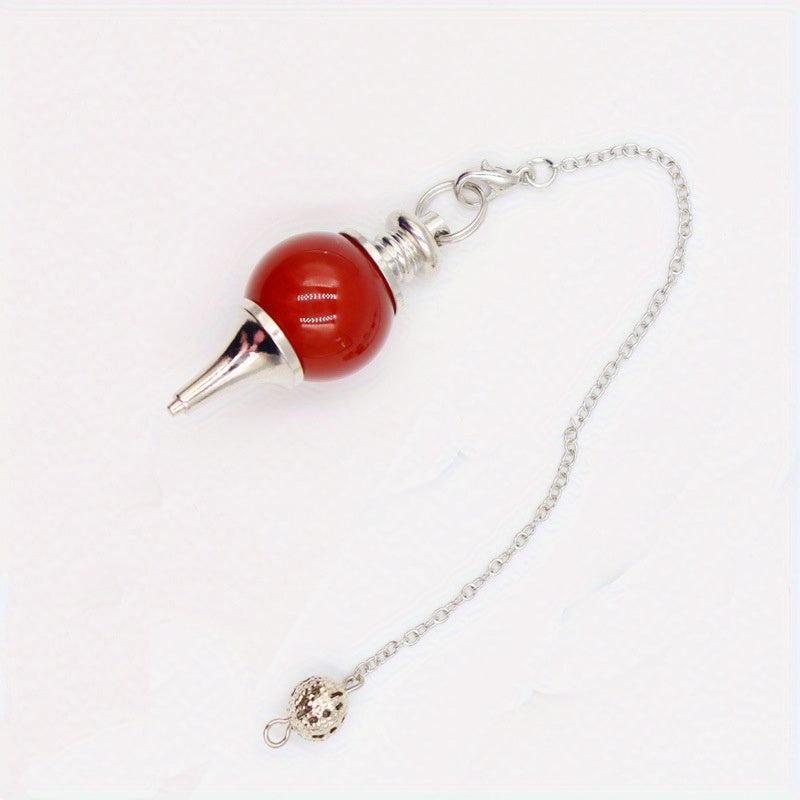 Charm Quartz Pendulum Divination Stone Pendant Jewelry