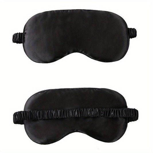 Silk Sleep Eye Mask Lightweight Adjustable Satin Night Eyeshade