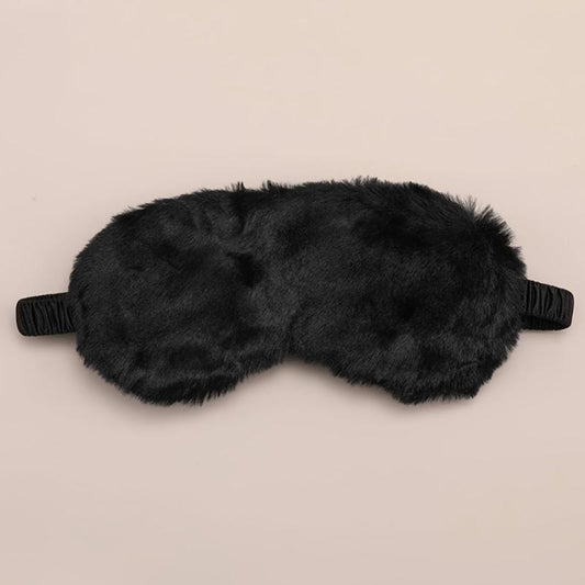 Solid Colour Eye Mask Polyester Breathable Soft Comfortable Travel Naps
