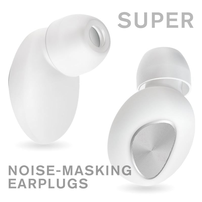 1pair Anti-noise Soundproof Earplugs for Quiet Sleep