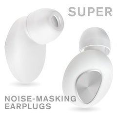 1pair Anti-noise Soundproof Earplugs for Quiet Sleep