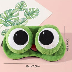 Cartoon Frog Sleeping Mask for Comfortable Sleep