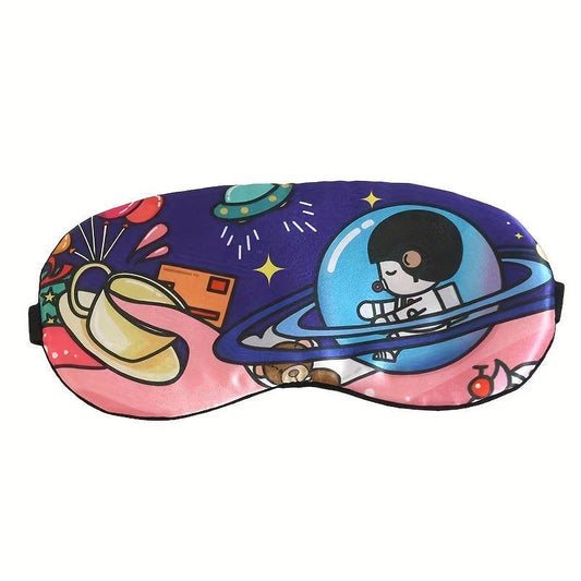 Soft Comfortable Blackout Eye Mask for Travel Office Nap