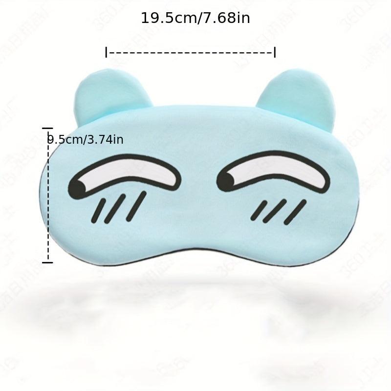 Cartoon Eye Mask Soft 3D Eye Mask for Sleeping Traveling Napping