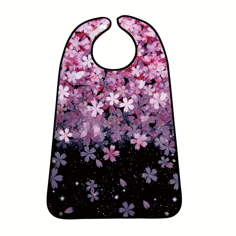 Adults Double Layer Fabric Mealtime Bibs