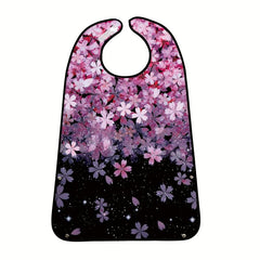 Adults Double Layer Fabric Mealtime Bibs