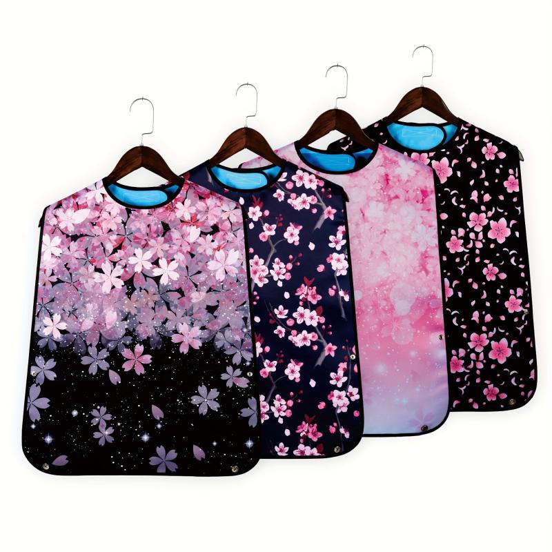 Adults Double Layer Fabric Mealtime Bibs