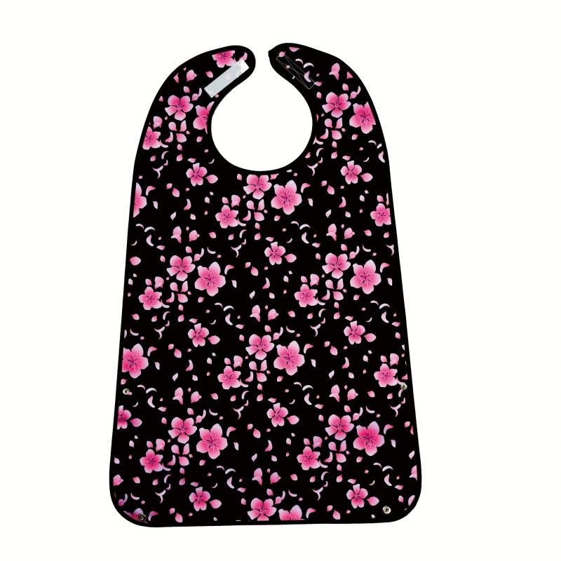 Adults Double Layer Fabric Mealtime Bibs