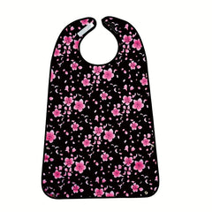 Adults Double Layer Fabric Mealtime Bibs