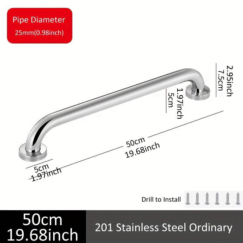 30 Stainless Steel Bathroom Grab Bar Safety Handle Towel Rack