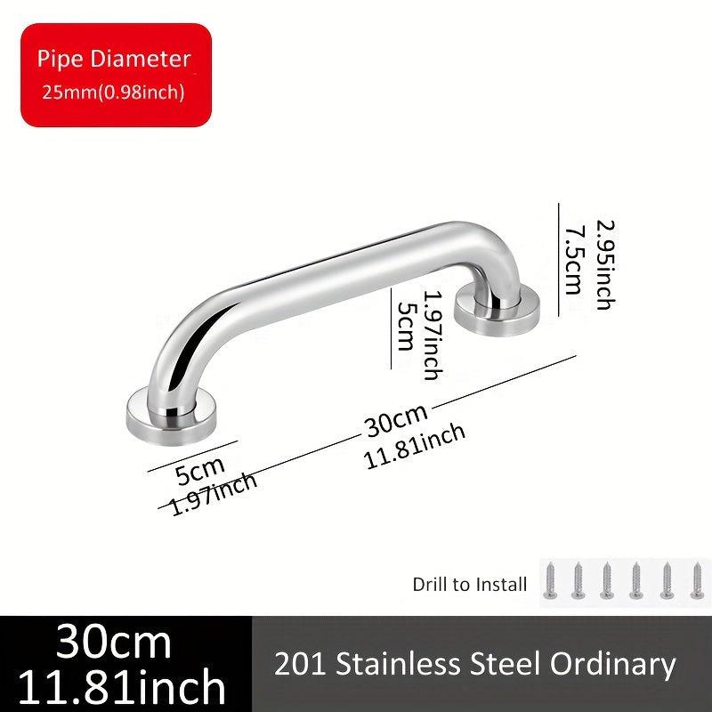 30 Stainless Steel Bathroom Grab Bar Safety Handle Towel Rack
