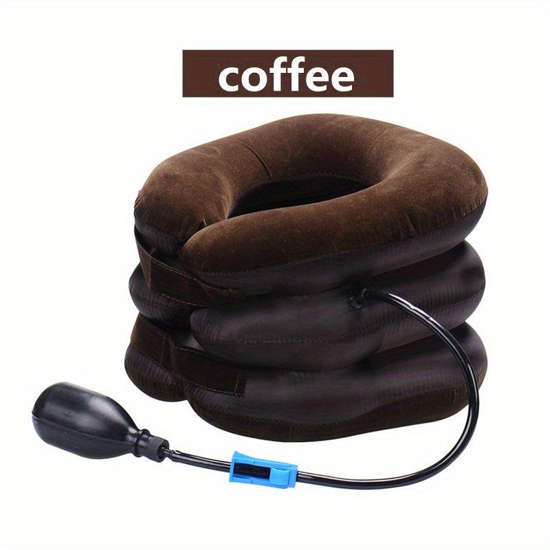 Neck Stretcher Traction Device Inflatable Massage Pillow