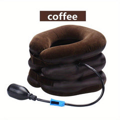 Neck Stretcher Traction Device Inflatable Massage Pillow