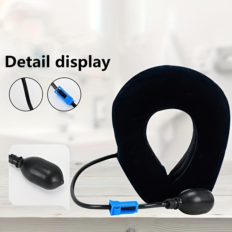 Neck Stretcher Traction Device Inflatable Massage Pillow