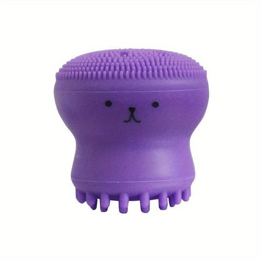 Silicone Octopus Face Cleaner Small Facial Brush